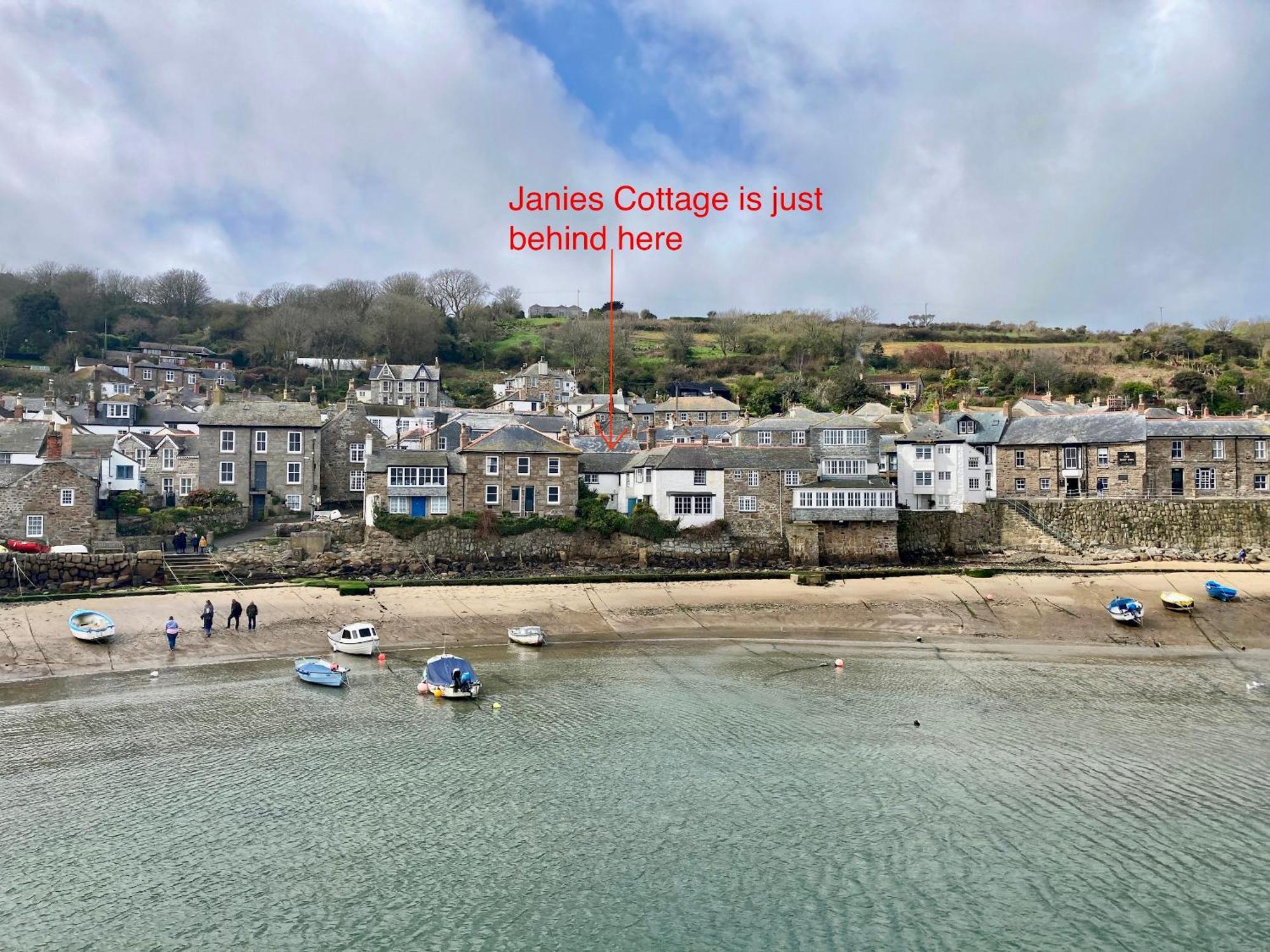 Janies Cottage~ Mousehole~Eclectic Interiors & Vintage Charm Eksteriør bilde